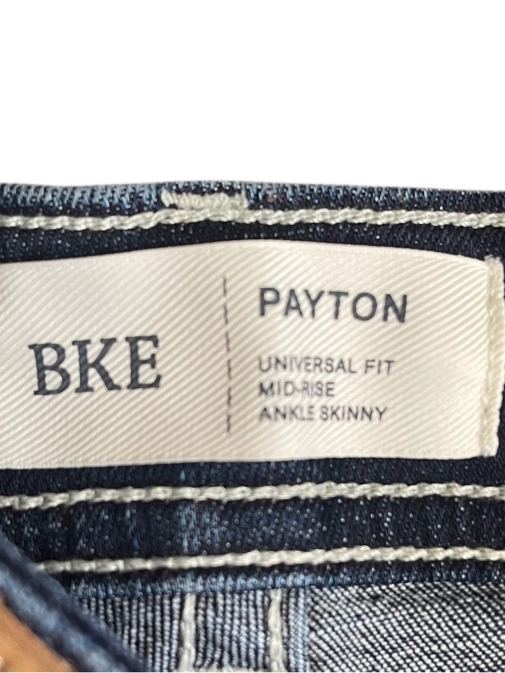 BKE Payton Universal Fit Mid-Rise Ankle Skinny Distressed Jeans Women’s Size 27 - Picture 7 of 7